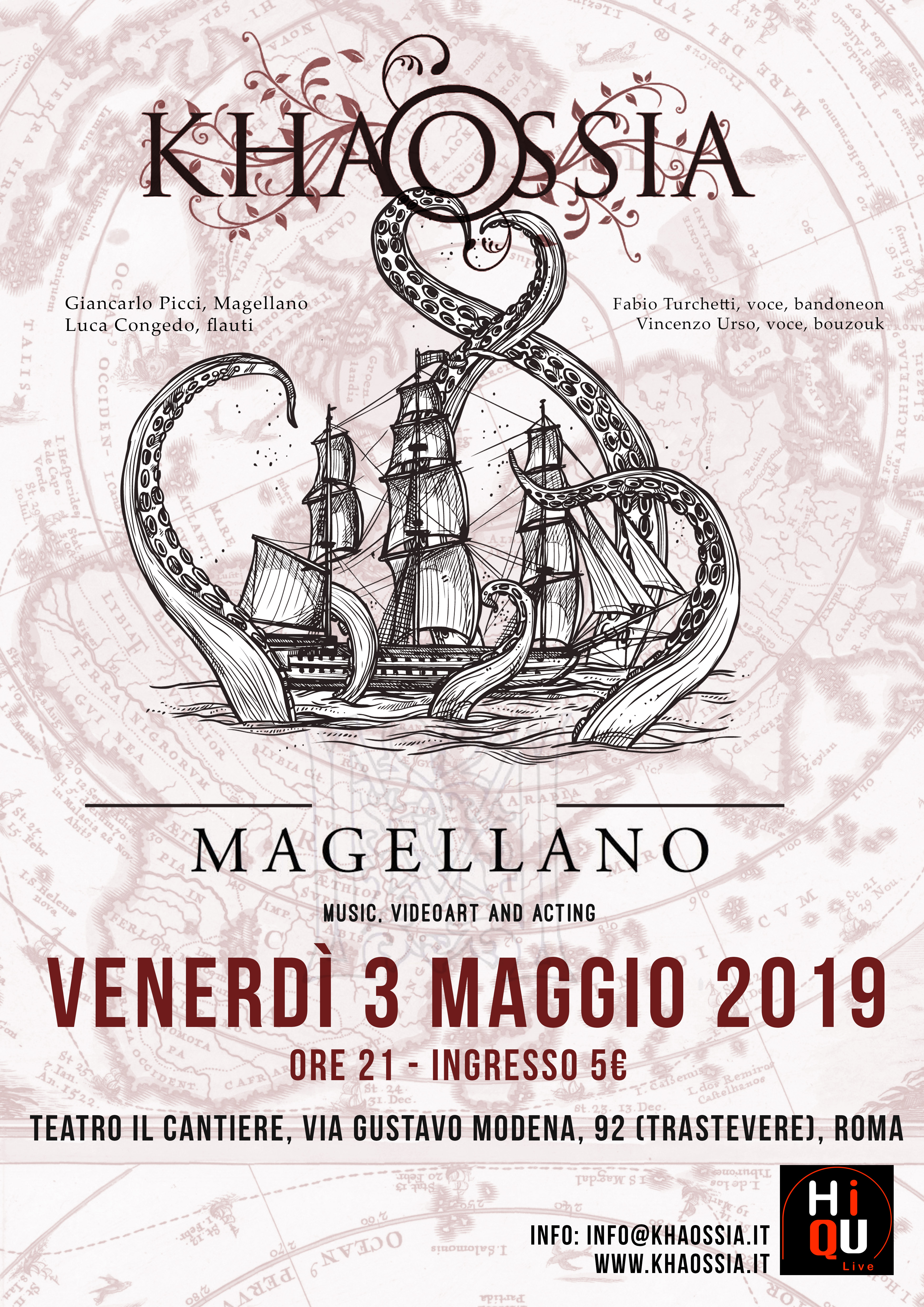 Magellano in Teatro a Roma