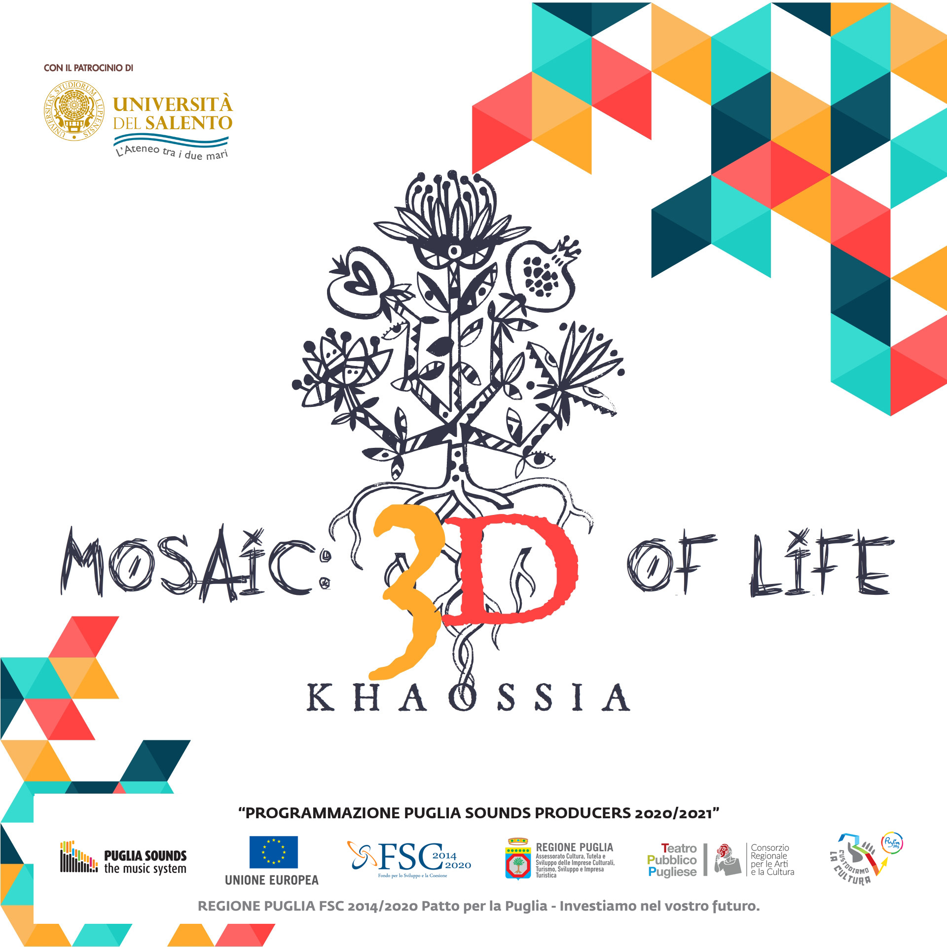 Mosaic 3D of Life a Otranto per il Solstizio d’Estate 2021